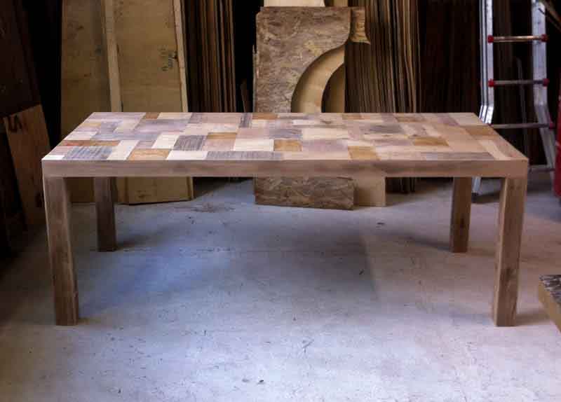 tavoli di legno su misura Milano